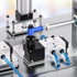 TAILONZ PNEUMATIC 1/4"NPT 5 Way 3 Position Air Hand Lever Operated Valve, Manual Control Push-Pull