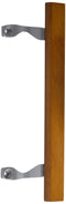 Wright Products Replacement Oak Sliding Patio Door Inside Handle Set, Wood/Aluminum Grey