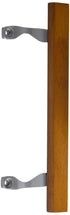 Wright Products Replacement Oak Sliding Patio Door Inside Handle Set, Wood/Aluminum Grey