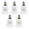 5-Pack Newhouse Lighting E12 to E26 Light Bulb Socket Adapter, Candelabra E12