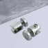 Pryntopha Hardware Accessories Glass Clamp Holder Bracket Adjustable Shelves Corner Metal Fixed Clamp Glass Plate