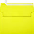 LUXPaper A9 Invitation Envelopes | 5 3/4" x 8 3/4" | Citrus Yellow | 80lb. Text | 50 Qty