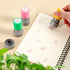 PEUTIER 3pcs Pleasure Serving You Stamps, Server Stamps for Checks Stationery Stamp Self Ink Stamp for Service Work