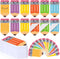 Janlaugh Teachers Sticky Notes - 48 Pads, 1440 Sheets Pencil Shaped Note Pads, Cute Self Adhesive Gifts for Students
