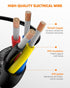 16 4 16 IP68 Lighting(30FT) CONEPY Gauge Wire Conductor Electrical Wire, AWG Tinned Copper Stranded PVC Cable
