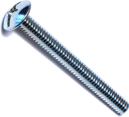 014973320911 Combo Truss Machine Screws, 1/4-20 x 2-1/2, Piece-100, zinc by Hard-to-Find Fastener