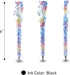 Sparkle Tail Unicorn Pen - Cute Unicorn Ballpoint Pen with Black Ink - Unique Girly Pen for Kids' Unicorn Stationery