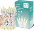 Heyworld Soft Twinkling Christmas Lights Mini String Lights Random Twinkle Lights on White