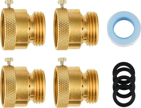 SUNGATOR Anti Siphon Valve, Hose Bib Vacuum Breakers Set, 3/4 Inch Backflow
