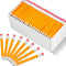 Chivao 288 Pieces Golf Mini Pencils, Half Pencils with Eraser, #2 HB, Pre Sharpened, 4 Inch, Yellow