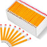 Chivao 288 Pieces Golf Mini Pencils, Half Pencils with Eraser, #2 HB, Pre Sharpened, 4 Inch, Yellow