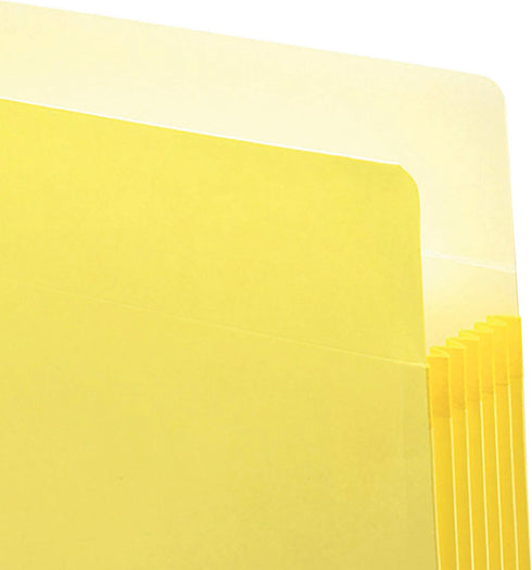 Smead Pocket, Letter, Straight, Yellow, 10 per Box