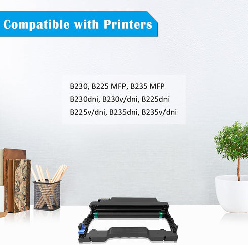 B230 B225 B235 013R00691 Compatible Drum Cartridge for Xerox B225 B230 B235 Black 12000 Pages