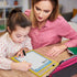 50 Pack SCRIBBLEDO Dry Erase Pockets Reusable Dry Erase Sleeves with Marker Holder Colorful Dry Erase Pocket Sleeves