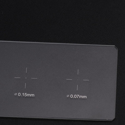 0.01mm Stage Micrometer - Microscope Objective Calibration Slide Glass Stage Micrometer DIV 0.01mm