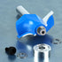 Roundover Edging Router Bit Set, 1/4 Inch Shank Carbide Bits for Woodworking Milling Tools