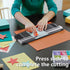WORKLION Small Paper Trimmer - Portable Paper Cutter for Label, Origami, Card, Photo, and Craft Project