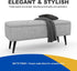6 Inch Set 4, Furniture Legs Heavy Duty, Replacement Cabinet Legs for Furniture of Mid Century Modern Metal Short