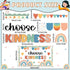 Choose Kindness Bulletin Board Decoration Rainbow Bulletin Board Set Boho Positive Classroom School Decorations Choose Kindness Bohemia Classroom Supplies Rainbow Cutouts for Classroom School