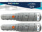 LCL Compatible Toner Cartridge Replacement for Konica Minolta TN217 TN-217 (2-Pack Black) for Bizhub Series