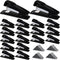 Yahenda 18 Pieces Black Staplers Bulk with Staples, 20 Sheet Capacity for Office and School