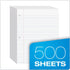 Oxford Filler Paper - 8 x 10-1/2 Inch Wide Ruled, 500 sheets, Loose Leaf Notebook Paper