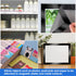 Strong Adhesive Magnetic Tape Strip Roll, 0.78" x 32ft, Cuttable Sheets for DIY Art Projects & Fridge Organization