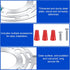Eldraqth 125mm /4.9 Inches Light Fixture Mounting Bracket, Round Light Crossbar with Screws and Nuts Heavy Duty Ceiling