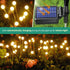 vignuto 4 Pack 32 Solar Lights Outdoor Waterproof of LEDs Garden Patio Firefly Decoration Unique Gifts Women