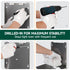 250-Sheet 10.6" 3.9") anydry Wall Mount Paper Towel Dispenser Capacity Brushed Stainless Steel Lockable Fits