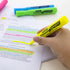 BAZIC Highlighter Yellow Desk Style - Chisel Tip Broad Fine Line Marker (12/Pack), Total 12-Count