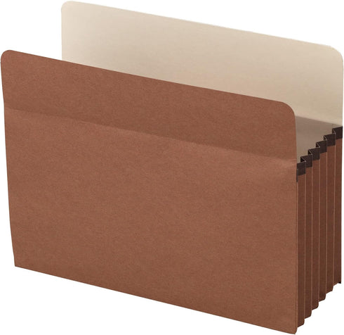 Office Depot Standard File Pocket - 5 1/4in. Expansion, Letter Size, Brown, OM01936