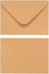 Juvale 100 Pack Small Kraft Paper A1 Envelopes for 3x5 inches Cards, Invitations, Wedding RSVP