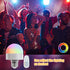 MXhme E26 Bulb Bulb Lamps,E26 3 12 Colors,2Pack Rechargeable Light with Remote and Timer,Battery Operated Light