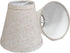 Double Mini Small Brown Barrel Lamp Shades Clip On Bulb, TOOTOO STAR