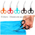 Tarpop 48 4.8 Inches, 5 Pcs Gauze Scissors for Nurses Medical Small Bandage Scissors Bulk Heavy Duty Safety Mini Gifts