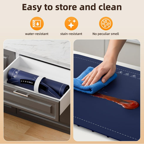 7-Temp (104F-212F), 250W 5H COWSAR Food Warming Mat, Electric Warming Tray Low Energy Consumption, Timer & Child Lock