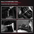 4-Piece 3/8" Set, Set 3, 6, 10 Inch 3/8 Inch Drive Socket Extension Bar Professional Socket Extension Include