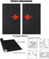 Yancorp 16" x 120" Matte Black Contact Paper, Peel and Stick Wallpaper for Countertops and Cabinets