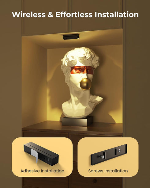 5500mAh 3CCT Dimmable, Spotlights Indoor with Daily Auto Timer, Rechargeable Plant Lights, Wireless Uplighting