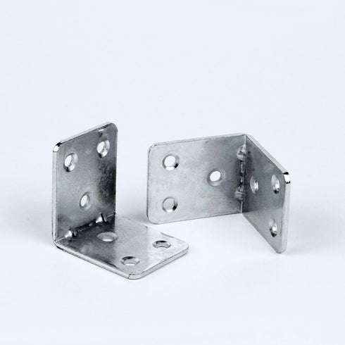 20 Pack Sets 1.4" 1.2" 90 L Bracket Corner Brace Metal x - L Brackets for Shelves - L Metal Connector - Stainless Steel