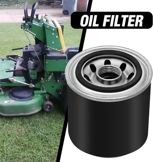Hydraulic Oil Filter Compatible with John Deere 647 657 667 717 777 797 WH Replaces M131053