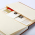 Unruled/Blank/Plain/Unlined Large A5 Sketchbook with Premium Thick Paper and Dividers Gift, 8.4 x 5.7 In