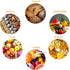 Gere 8 4 18", 50 Pack, Packing Large Bread Bags with Ties, x x Clear, Reusable, Bulk Bread Bags for Homemade Bread