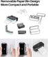 Phomemo M03 Notes Printer, 2024 Upgrade Portable Printer for 2 Inch and 3 Inch Width Thermal Paper, Bluetooth Wireless