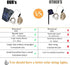 YITING 10 Strands 200 LEDs Solar Powered Twinkle Firefly Bunch Lights, 8 Modes Fairy String Lights for Outdoor