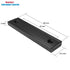 80 LBS 2.36" 0.53" 0.20" Pack 8 Magnetpro Rectangular Magnets Force Size x x Black Epoxy Coating Rust Resistance