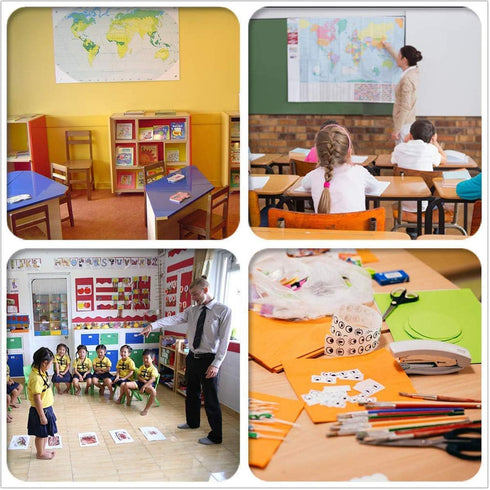 Black Self Adhesive Dots - 1000pcs (500 Pairs) 3/4" Diameter Hook and Loop Dots for School, Office