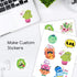 Vinyl Sticker Paper by A-SUB, 25 Sheets for Inkjet Printer, Glossy Waterproof 8.5x11 Inch for DIY Decals