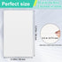 Sliner 100 Cr80 Pcs Credit Card Reader Cleaner Cards Dual Side Reader Cleaning Scanner Cleaning Sheets Pos Swipe